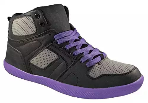 coXist Men's Erik Colored Bottom High Top Fashion Sneakers