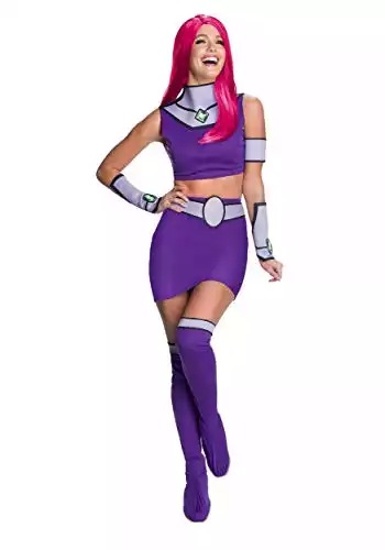 Rubie's Teen Titan Starfire Women's Costume Small Purple