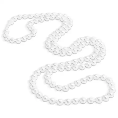 Faux-Pearl Necklaces Party Accessory
