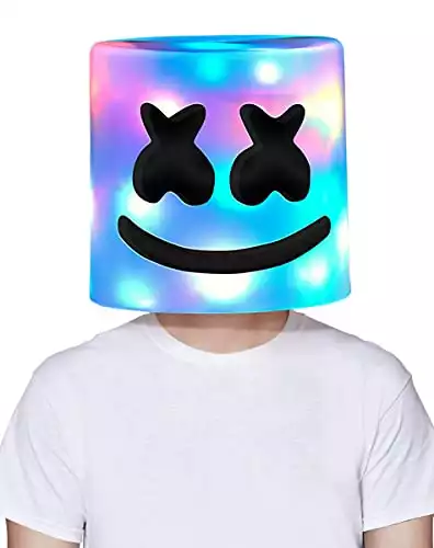 Spirit Halloween Marshmello Adult Light-Up Full Mask